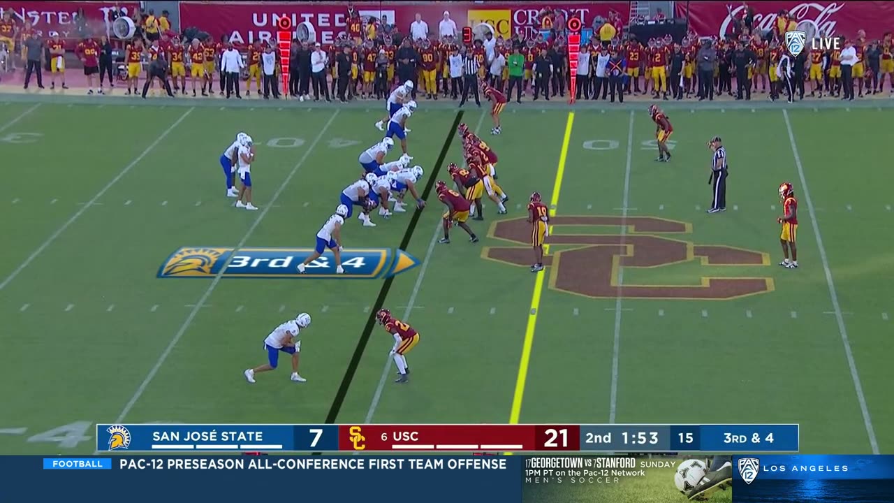 2023-08-26 San Jose State Spartans vs USC Trojns