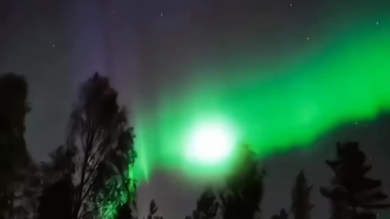 Bueaty of northen lights