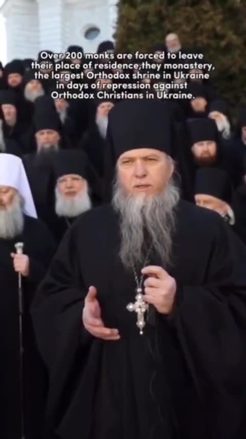 Ukraine monks speak to the world