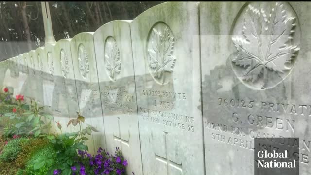 Canadian soldier from Calgary identified 100+ years after his death in WWI