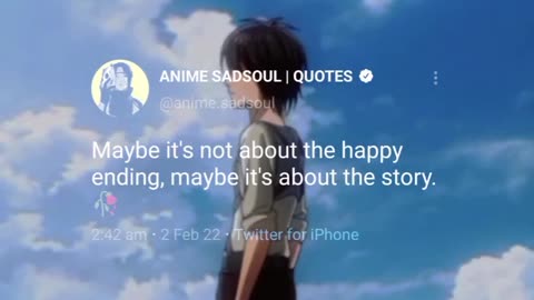 Animes sadsoul Quotes