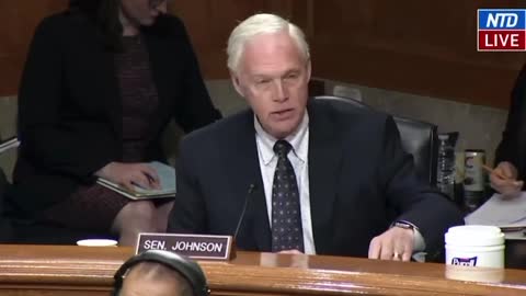 Ladies and Gentleman- Senator Ron Johnson grills Wray!