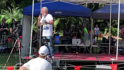 'This Is A Spiritual War' – Speech in the Brisbane Botanic Gardens, 19 November 2022