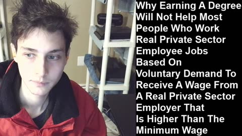 Why Earning A Degree Will Not Help Most People Who Work Employee Jobs Earn Above Minimum Wage