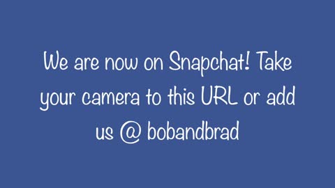 We're on Snapchat!