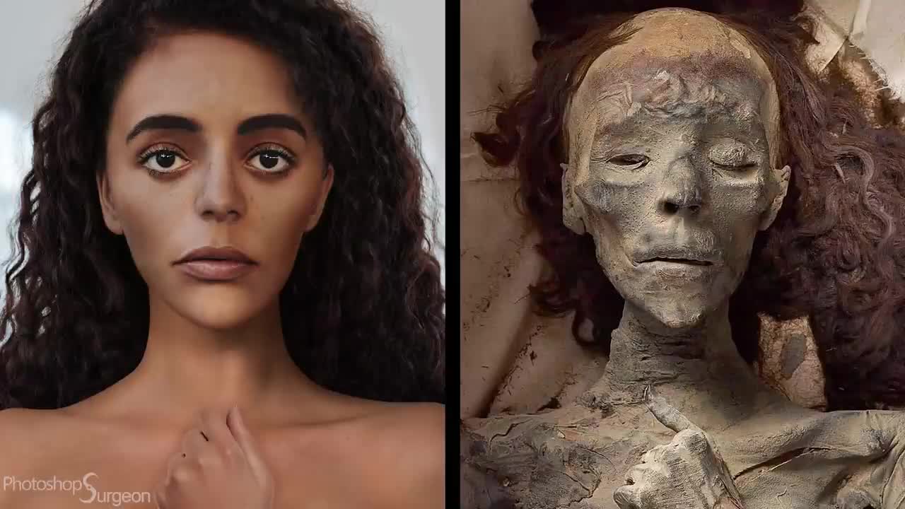 how MUMMY QUEEN looked when she was ALIVE