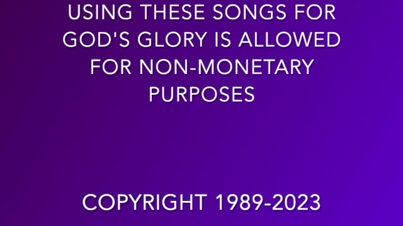 USING THESE SONGS