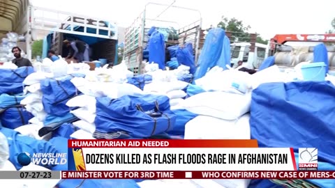 Dozens killed as flash floods rage in Afghanistan