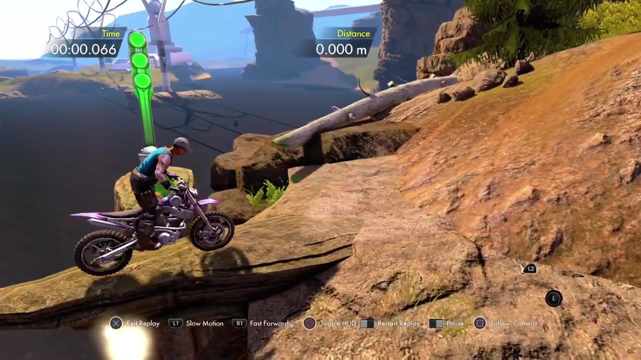 Trials Fusion Greenhorn's Grove Skill Game Balancing Act