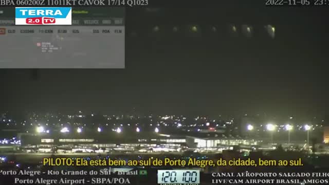 OVNIs no Brasil? Pilotos de avião relatam luzes desconhecidas no céu de Porto Alegre