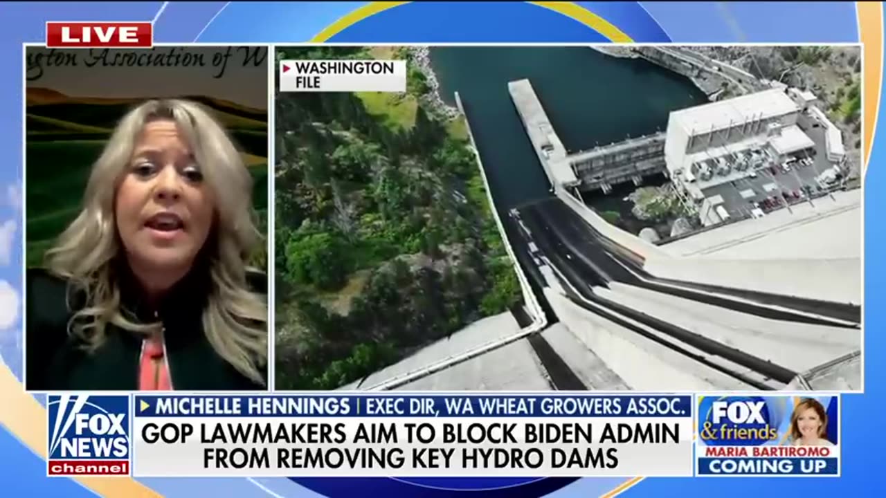 Fox News - 'DOESN'T MAKE ANY SENSE': Biden admin looks to remove key hydro dams