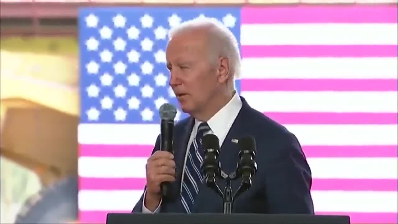 President Joe Biden Tries To Tell Arizona Crowd About Nanochips