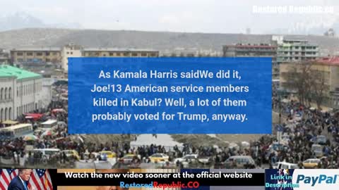 13 Americans Killed in Kabul