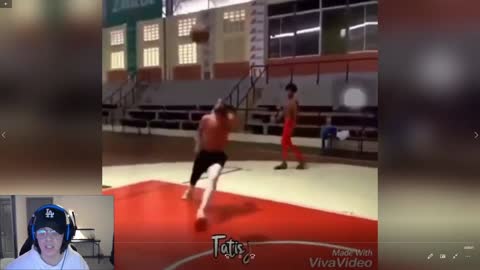 Reacting to Fernando Tatis Jr. Easily Dunking a Basketball