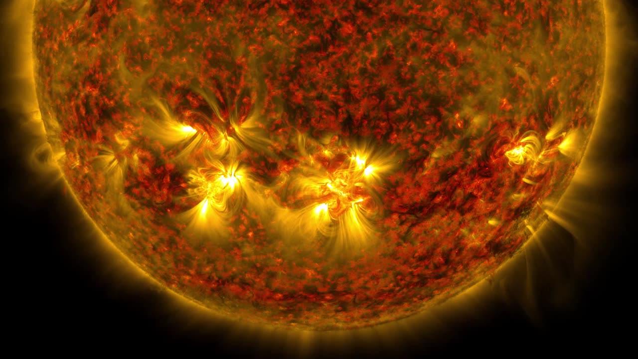 Active October Sun Emits X-class Flare