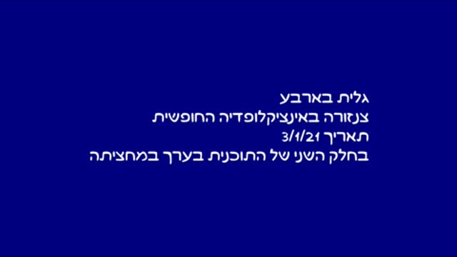 גלית בארבע: צנזורה באינציקלופדיה החופשית?