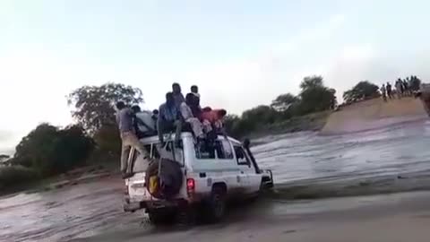 Careless driving in floods