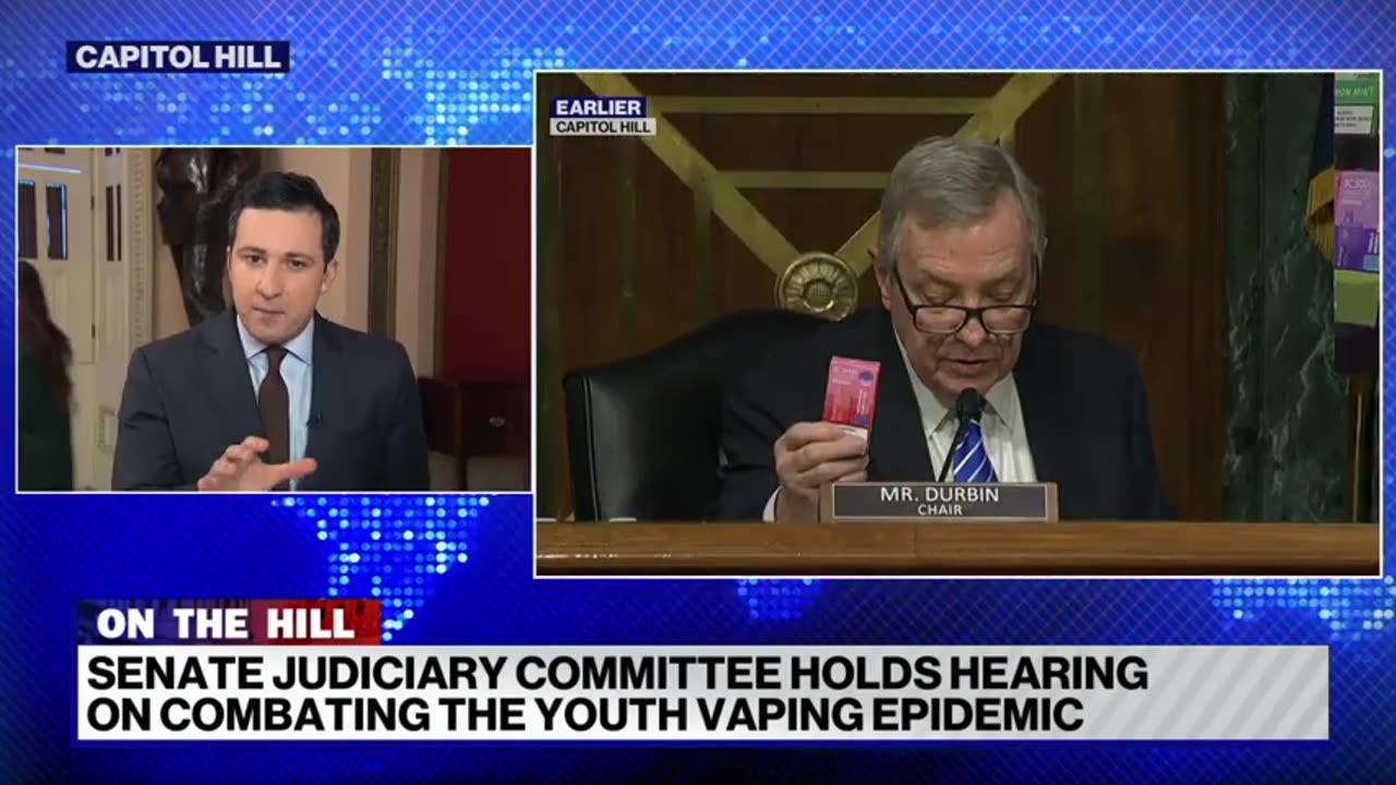 Senate Judiciary Committee holds hearing on combating the 'youth vaping epidemic' ABC News