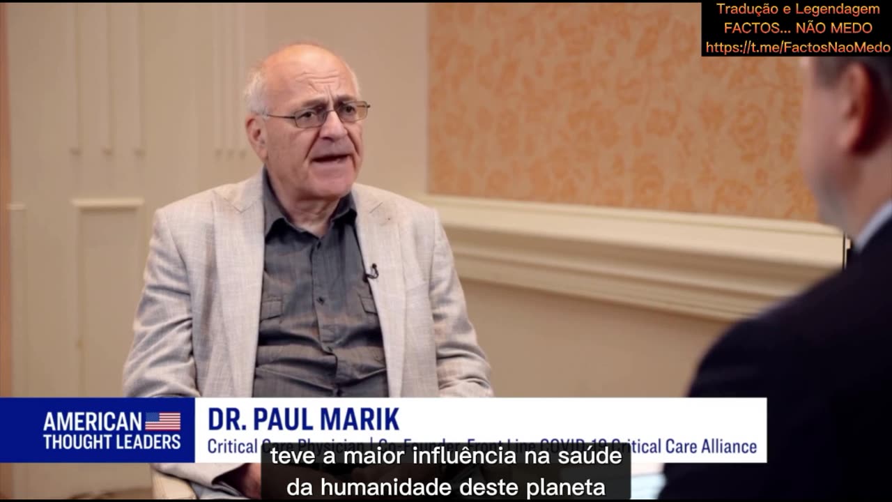 📢DR. PAUL MARIK: COMPLETAMENTE SEGURA! - É MAIS PROVÁVEL MORRER COM TYLENOL DO QUE COM IVERMECTINA📢