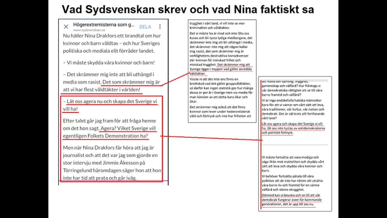 Ohederlig journalist in action avslöjad