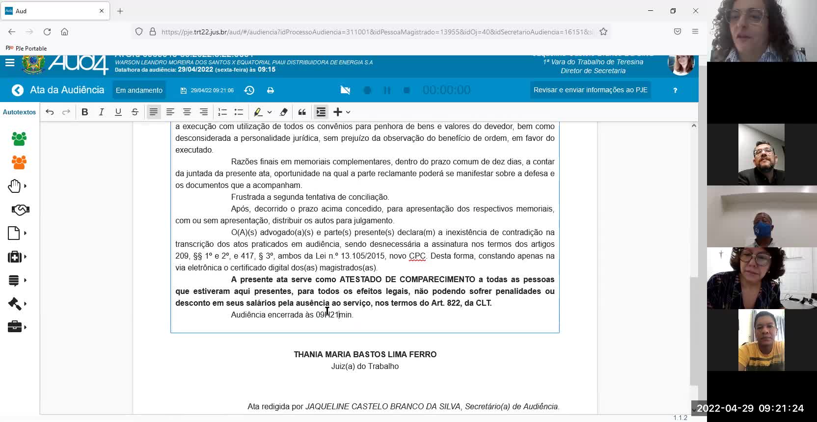 ATOrd 0000046-80.2022.5.22.0001