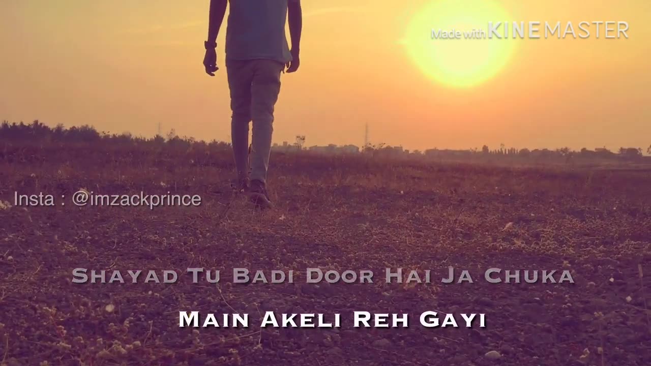 Jaate Jaate aaya na tu...Rohya gholap