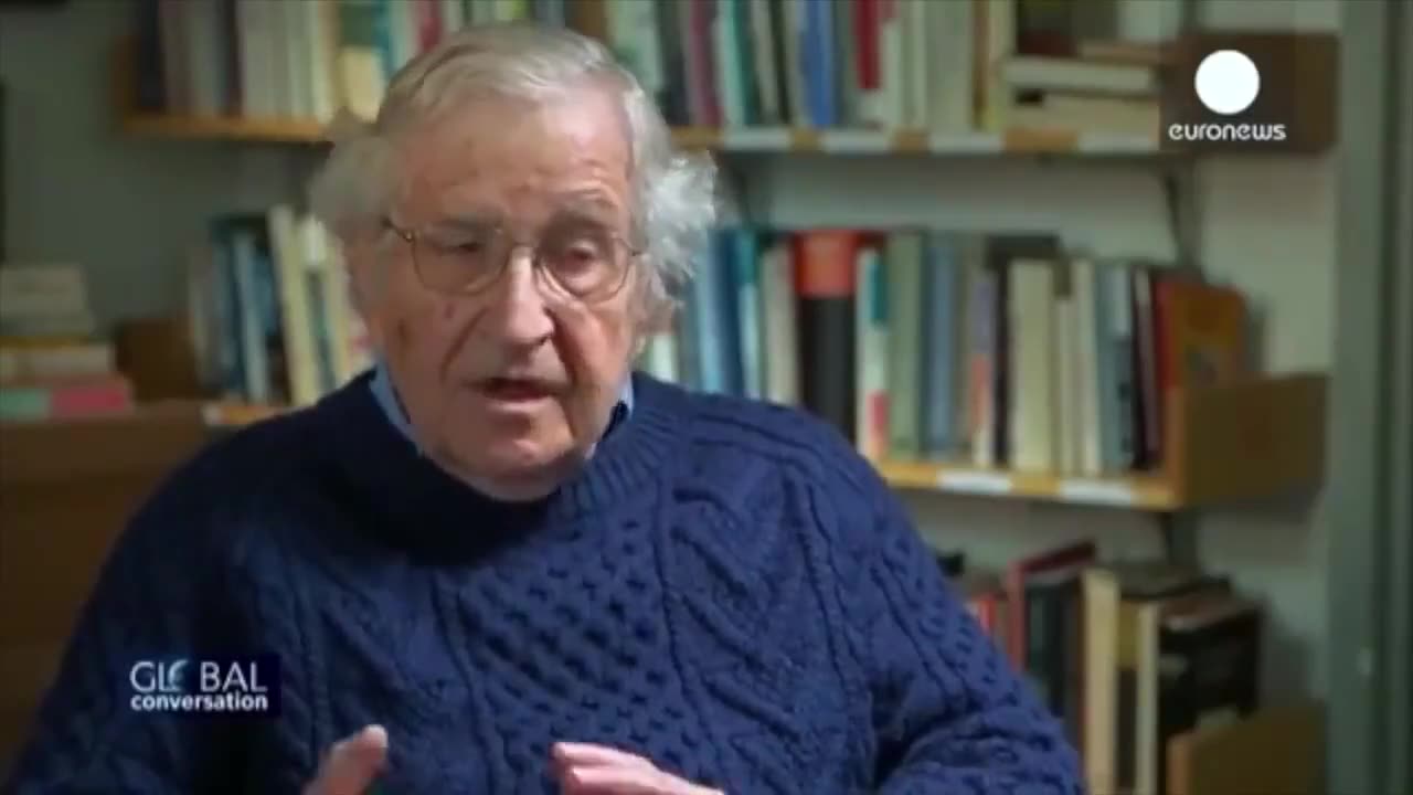 Chomsky - hvussu am. íblandan í Ukraina og víðkanin av NATO móti mørkum Rus., skapti kríggið í Ukr.