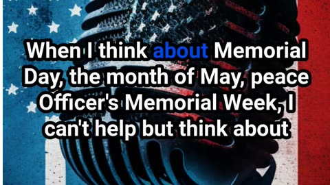 Peace Officer's Memorial Week