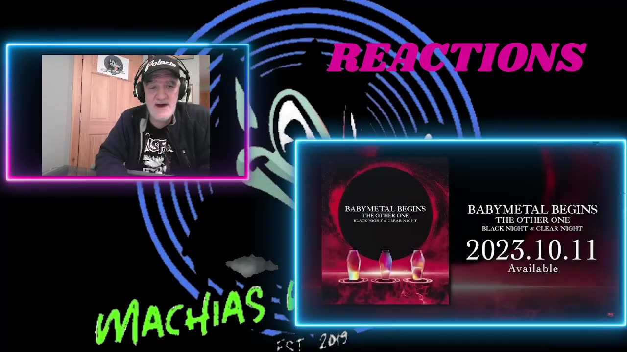 BABYMETAL - Divine Attack - 神撃 -REACTION「BABYMETAL BEGINS - THE OTHER ONE -」_CLEAR NIGHT_】REACTION