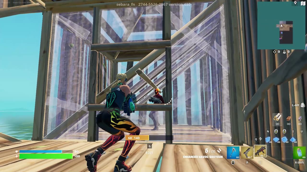 Fortnite Private creative 1v1 showcase