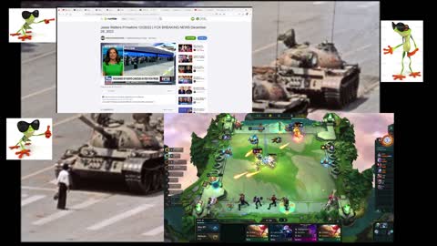 watching the 12/28 knews and playing chinese chess