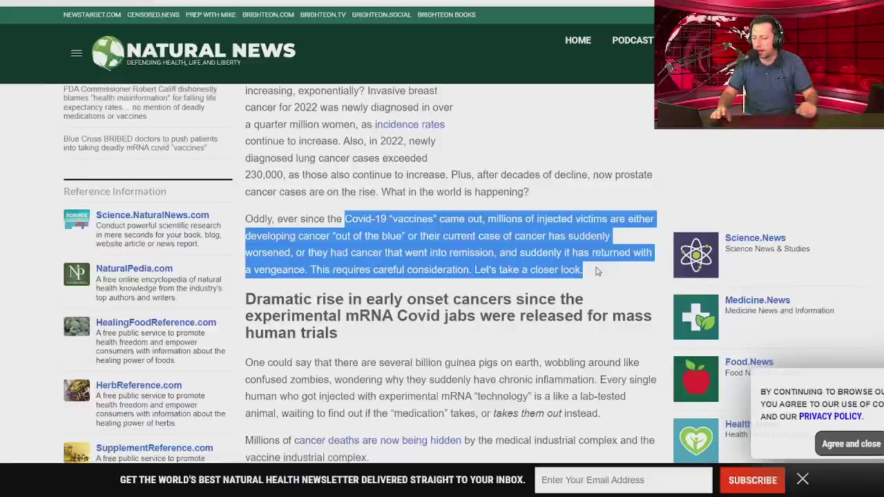 THE VAX💉CAUSES CANCER🦠- Massive💥INCREASE In Cancer🦠TIED To Vaccines💉- What You Need To Know❗❗🤬