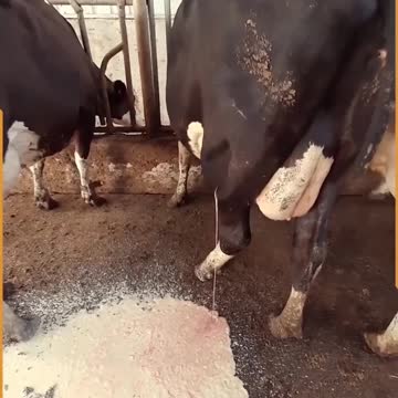 The vet helped a cow get relief after draining huge abscess 🐄