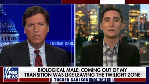 Biological male says coming out of transition was like leaving the twilight zone