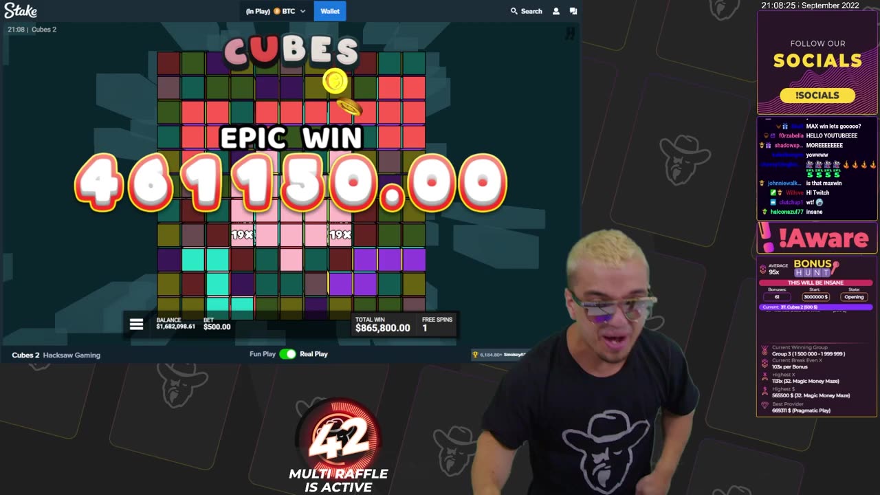 WE GOT OUR BIGGEST EVER CUBES 2 SLOT WIN!!