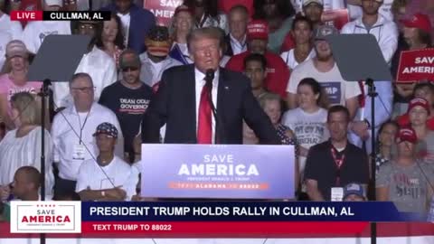 PRESIDENT TRUMP FULL SPEECH CULLMAN ALABAMA 8/21/21