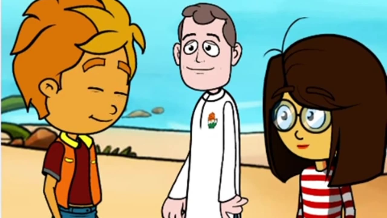 girls and boys funny conversation.