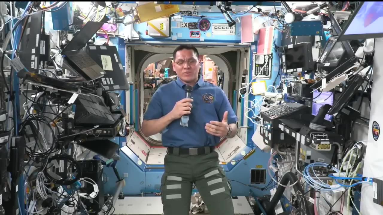 Astronaut Frank Rubio Calls NASA Leadership From Space (Official NASA Broadcast)