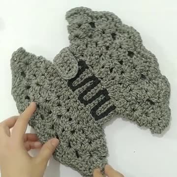 A Crochet Butterfly Bag