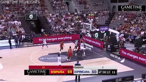 Spain vs Dominican Republic Full Game Highlights - 2023 FIBA World Cup | August 19, 2023