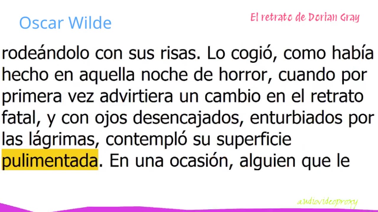 Oscar Wilde - El retrato de Dorian Gray 3/3