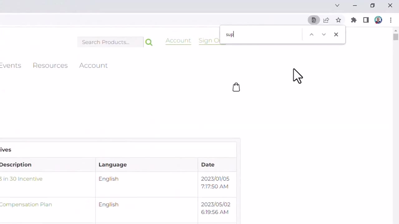 Quick Search on Web Page _ Ctr-F