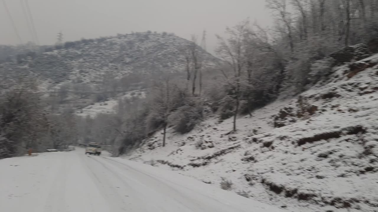 Snow time in bandipora kashmir