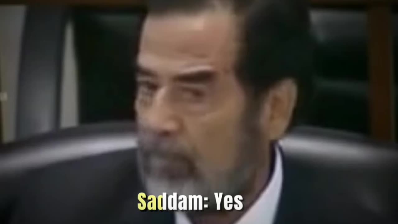 Saddam hussein