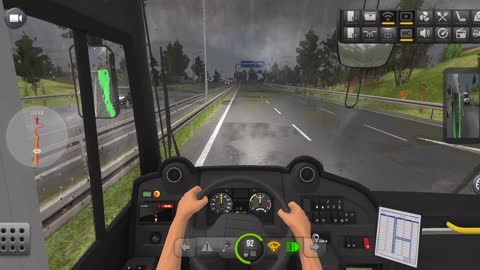 Bus Simulator : Ultimate, Gameplay Parte 2 final da viagem