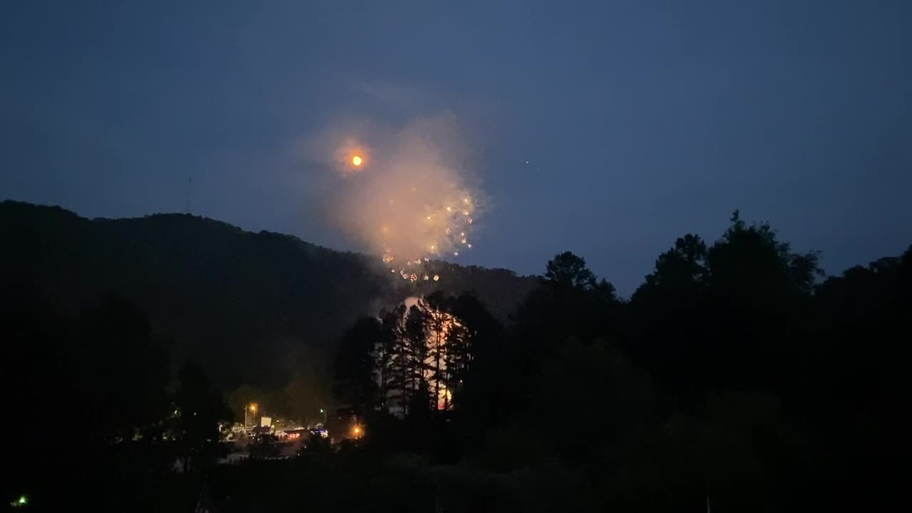 Fireworks From a Small Town USA