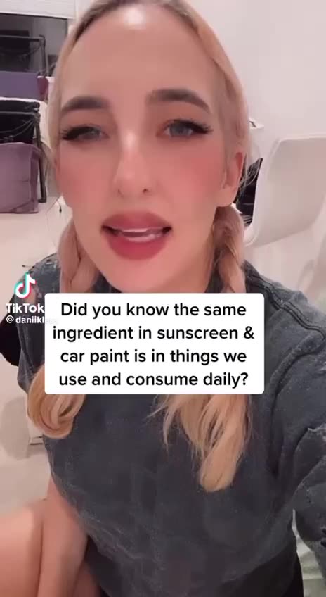 TOXIC TITANIUM OXIDE NOW IN MANY FOOD PRODUCTS