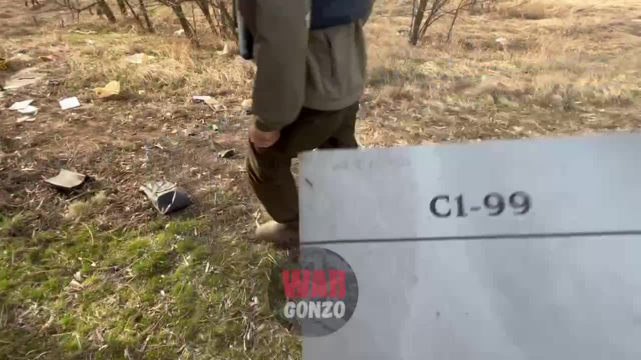 Destroyed command post of Ukrainian S-3
