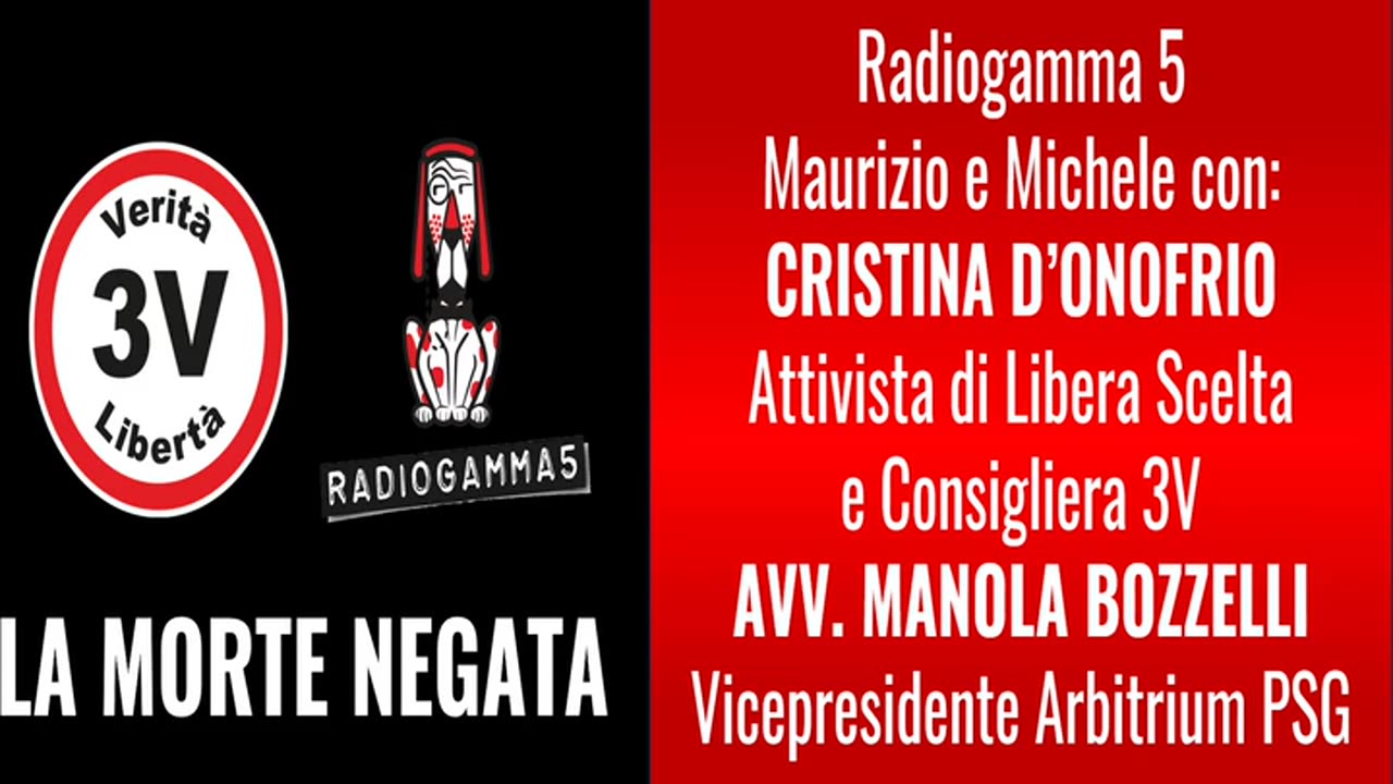 Intervento Radio Avv. Manola Bozzelli e Cristina D'Onofrio