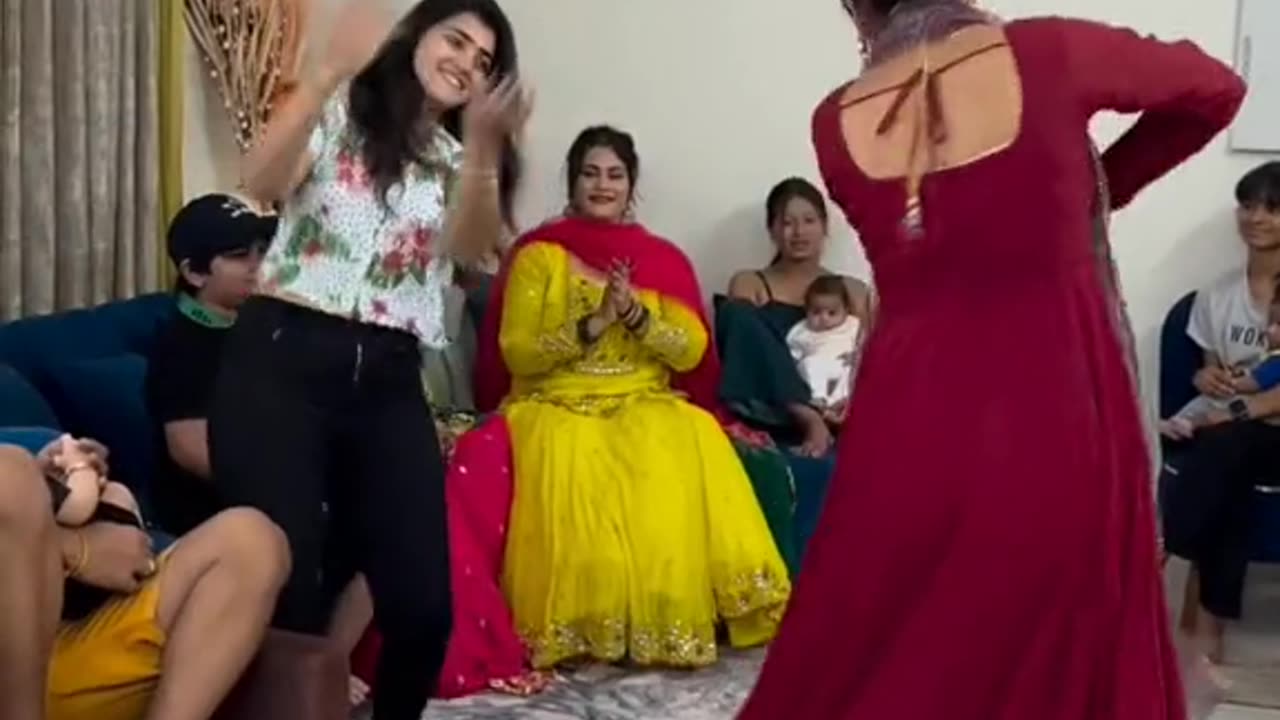 Beautiful Enthusiastic Dance